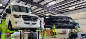 Mercedes Sprinter Suspension Installation