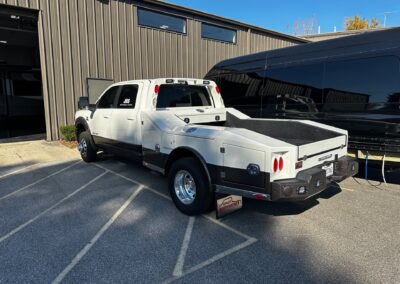 An Elite 56" Hauler Bed built and installed by Utility Bodywerks in Elkhart Indiana.